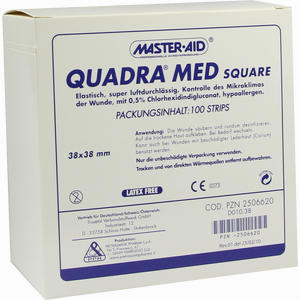 Quadra Med Square 38x38mm Strips 100 Stück - ab 25,84 €