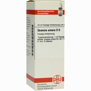 Quassia D6 Dilution 20 ml - ab 12,60 €