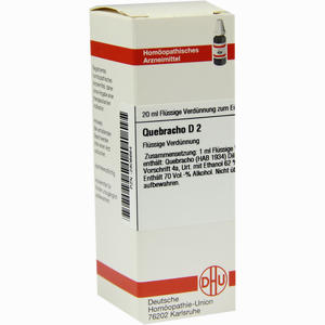 Quebracho D2 Dilution 20 ml - ab 8,87 €