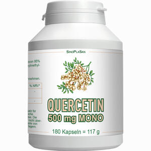 Quercetin 500 Mg Mono Kapseln 180 Stück - ab 26,26 €