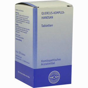 Quercus- Komplex- Hanosan Tabletten 100 Stück - ab 0,00 €