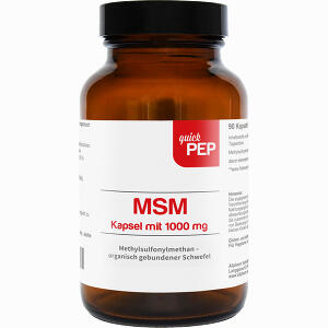 Quickpep Msm 1. 000 90 Stück - ab 28,69 &euro;