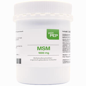Quickpep Msm 1. 000 250 g - ab 23,89 &euro;