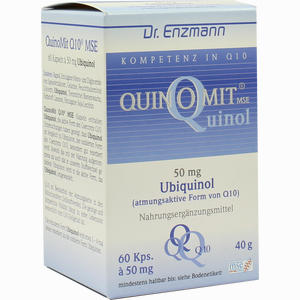 Quinomit Q10 Kapseln 60 Stück - ab 25,23 €