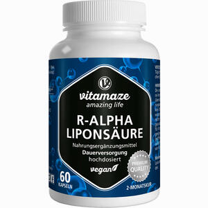 R- Alpha- Liponsäure 200 Mg Vegan Vitamaze Kapseln 60 Stück - ab 19,59 €