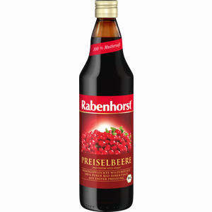 Rabenhorst Preiselbeer- Muttersaft  700 ml - ab 9,52 €