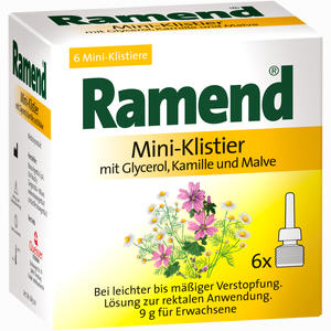 Ramend Mini- Klistier  6 x 9 g