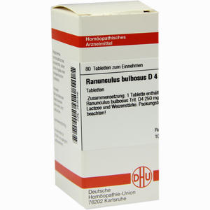 Ranunculus Bulb D4 Tabletten 80 Stück - ab 0,00 &euro;