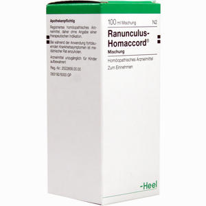 Ranunculus Homaccord Tropfen 100 ml - ab 22,30 €