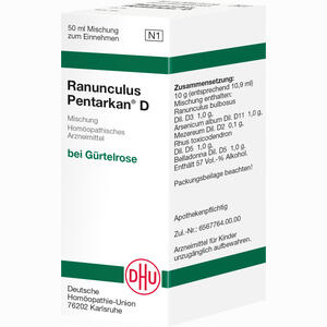 Ranunculus Pentarkan D Liquidum 50 ml - ab 12,11 €