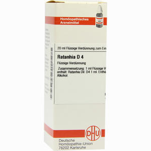 Ratanhia D4 Dilution 20 ml - ab 12,60 €