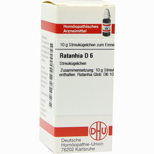 Ratanhia D6 Globuli 10 g - ab 7,84 €