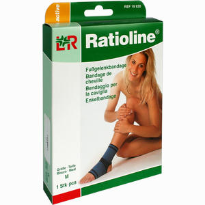 Ratioline Active Fussgelenkbandage Größe M  1 Stück - ab 0,00 &euro;