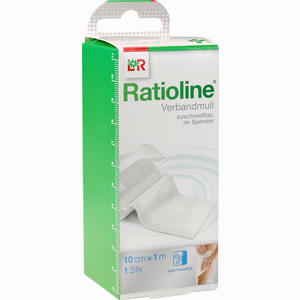 Ratioline Acute Verbandmull Gerollt 10cmx1m 1 Stück - ab 2,10 €