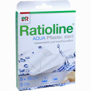 Ratioline Aqua Duschpflaster Plus 8x10cm Steril  5 Stück - ab 4,29 €