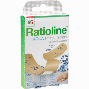 Ratioline Aqua Pflasterstrips in 2 Größen  10 Stück - ab 0,00 &euro;