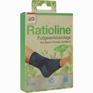 Ratioline Fußgelenkbandage Gr. M 1 Stück - ab 12,92 €