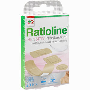 Ratioline Sensitive Pflasterstrips in 4 Größen  20 Stück - ab 2,57 €