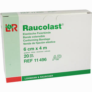Raucolast Ap Elastische Fixierbinde 6cm X 4m  20 Stück - ab 15,38 €