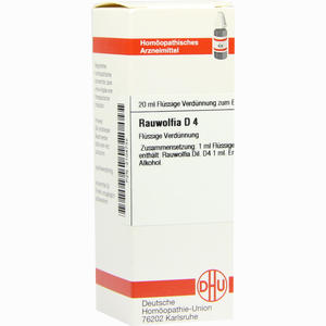 Rauwolfia D4 Dilution 20 ml - ab 9,31 €
