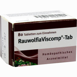 Rauwolfiaviscomp Tab Tabletten 80 Stück - ab 6,41 €