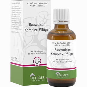 Rauwolsan Komplex Pflüger Tropfen 50 ml Rauwolsan Komplex Pflüger Tropfen 50 ml