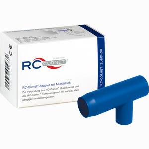 Rc- Cornet- Adapter mit Mundstück für Inhaliergeräte 1 Stück - ab 0,00 &euro;