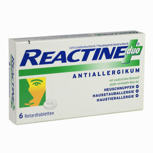 Reactine Duo Retardtabletten  6 Stück