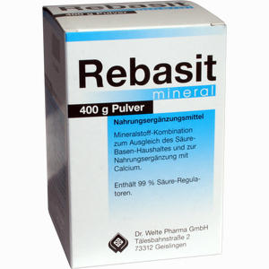Rebasit Mineral Pulver 400 g - ab 24,98 €