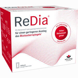 Redia Granulat Ballaststoff- Drink 30 x 12 g - ab 27,96 €