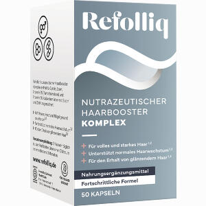 Refolliq Nutrazeutischer Haarbooster Komplex 50 Stück - ab 34,04 &euro;