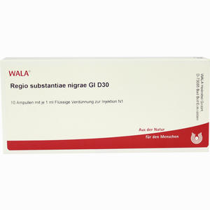 Regio Substa Nigrae Gl D30 Ampullen 10 x 1 ml - ab 0,00 &euro;