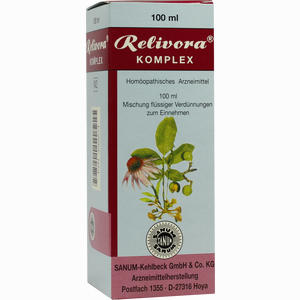 Relivora Komplex Tropfen 100 ml - ab 19,20 €