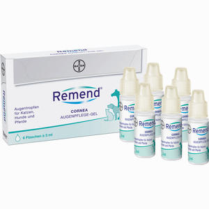 Remend- Cornea Augenpflege- Gel Vet. Augentropfen 6 x 3 ml - ab 62,84 €