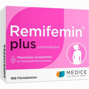 Remifemin Plus Johanniskraut Filmtabletten 100 Stück Remifemin Plus Johanniskraut Filmtabletten 100 Stück