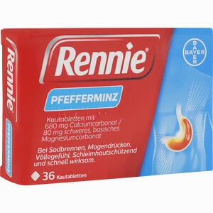 Rennie Kautabletten Bayer Vital GmbH 36 Stück - ab 6,79 €