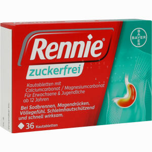 Rennie Zuckerfrei 36 Stück - ab 8,19 &euro;