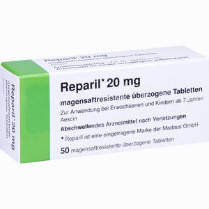Reparil KOHLPHARMA 50 Stück - ab 8,82 €