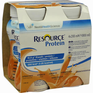 Resource Protein Drink Aprikose Fluid 4 x 200 ml - ab 9,65 €
