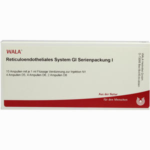 Reticuloendotheliales System Gl Serienpackung I Ampullen  10 x 1 ml - ab 0,00 &euro;