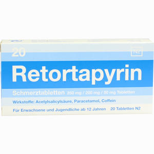 Retortapyrin Tabletten 20 Stück - ab 0,00 &euro;