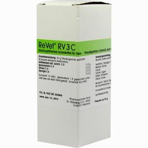 Revet Rv 3c Vet Globuli  42 g - ab 23,90 €