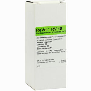 Revet Rv18 Vet. Globuli  42 g - ab 23,90 €