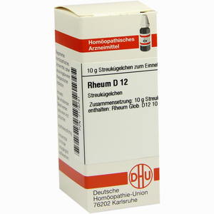 Rheum D12 Globuli 10 g - ab 6,80 &euro;