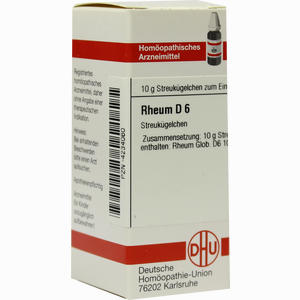Rheum D6 Globuli 10 g - ab 7,08 €