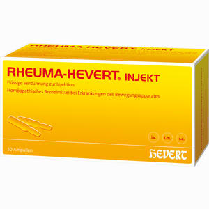 Rheuma- Hevert Injekt Ampullen 50 x 2 ml - ab 0,00 &euro;