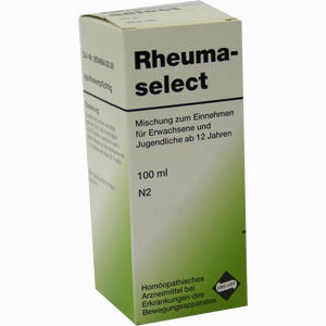Rheumaselect Tropfen 100 ml - ab 16,90 €