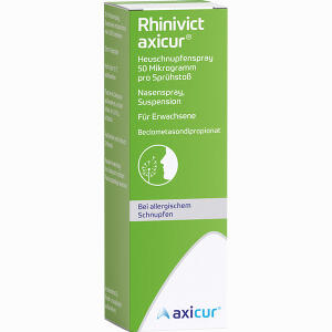 Rhinivict Axicur Heuschnupfenspray 50ug 10 ml - ab 5,07 &euro;