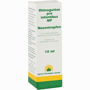 Rhinoguttae Pro Infantibus Mp Nasentropfen Leyh Pharma 10 ml - ab 0,00 &euro;