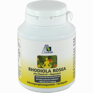 Rhodiola Rosea 200mg Vegi Kapseln  120 Stück - ab 28,52 €